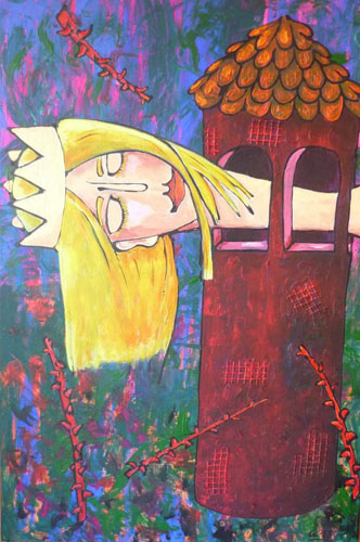 2013, dornroeschen, 90x60